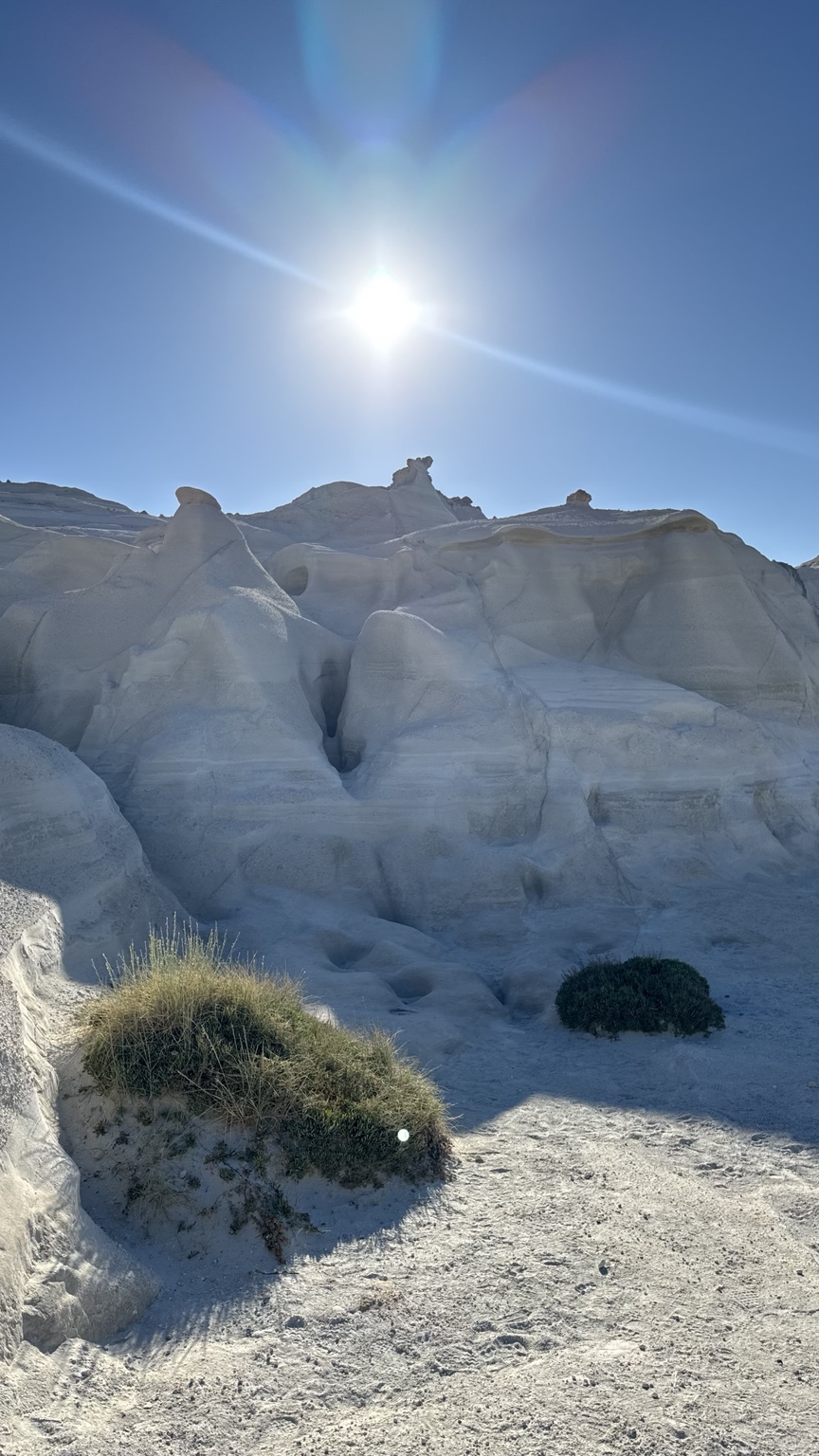 Sarakiniko Beach in Milos, photographed by Libby — view 5