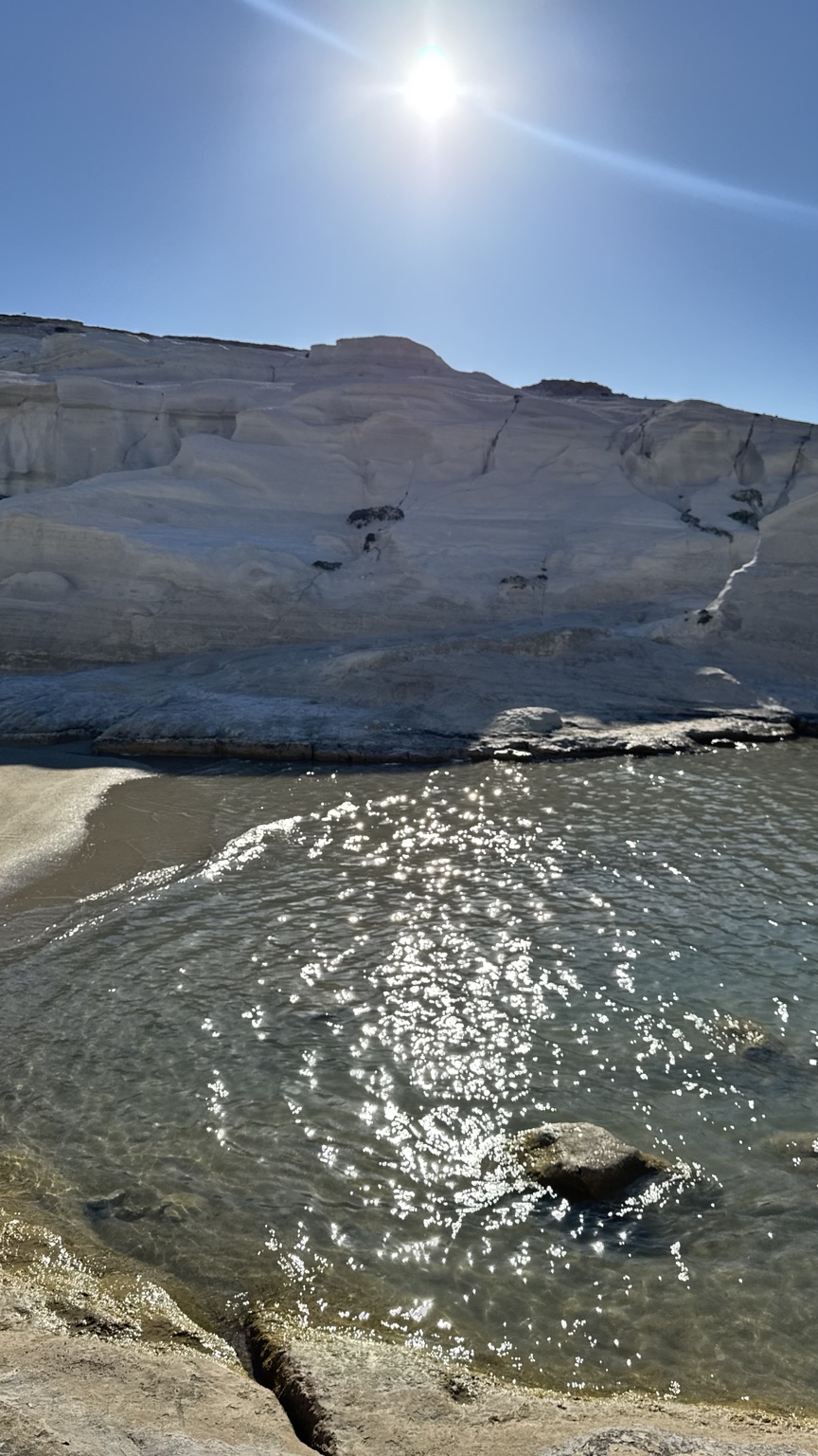 Sarakiniko Beach in Milos, photographed by Libby — view 10